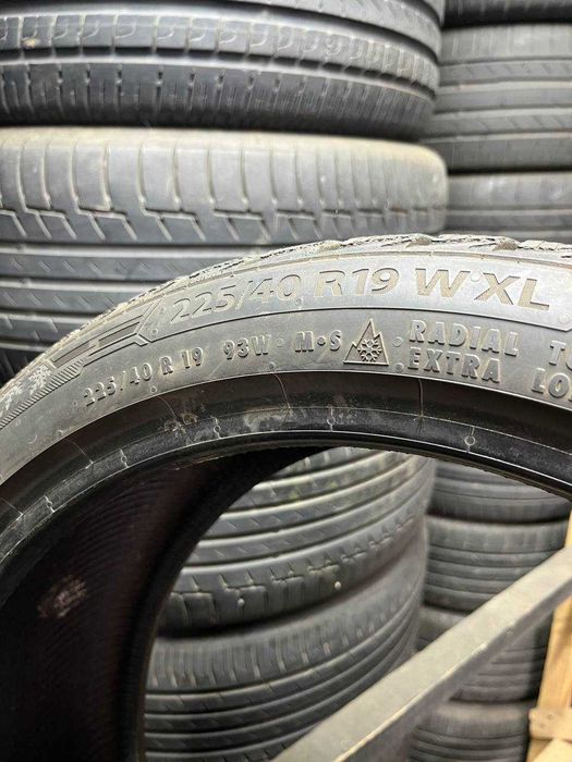 225/40 R19 Barum пара зима