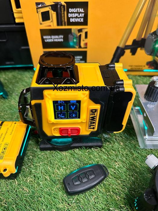 Акумуляторний лазерний рівень DeWalt DCLE34032N Pro 4D 16 (24V, 5AH)