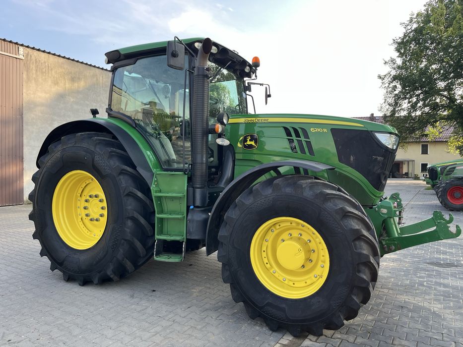 John Deere 6210R (6190R,6215R)AutoTracReady 55km/h ISOBUS NIEMCY