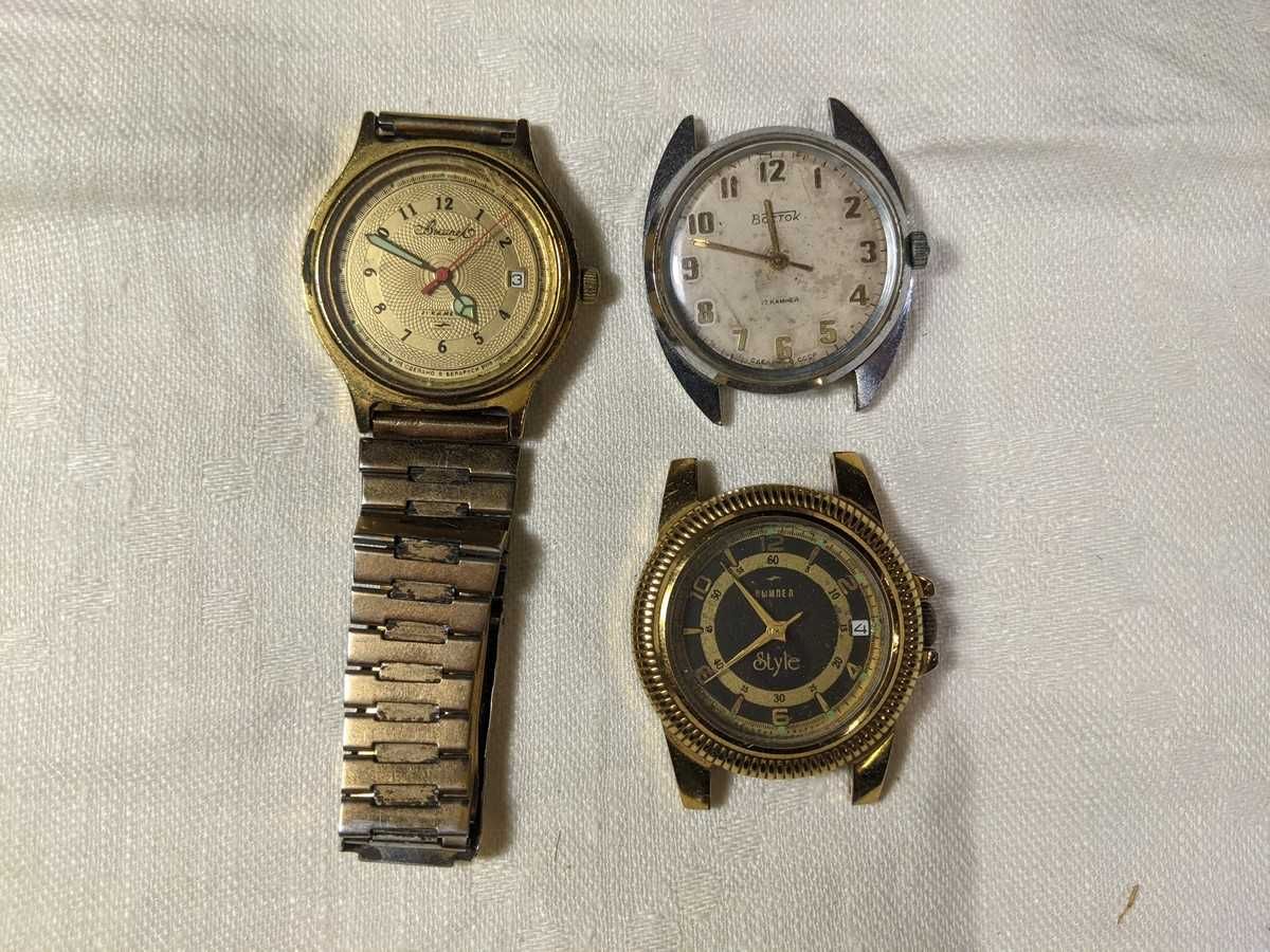 Часы советские наручные, под ремонт или на запчасти