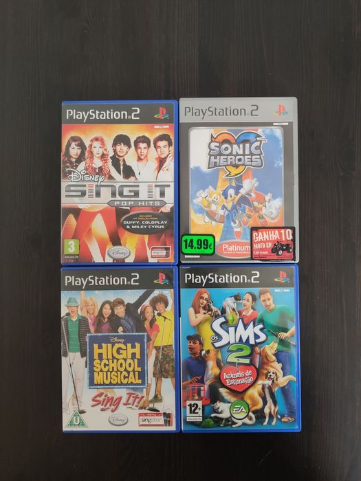 Jogos PS2 (A funcionar)