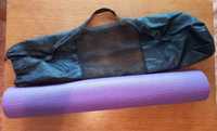 Коврик для йоги фіолетовий 1800х600х5 мм