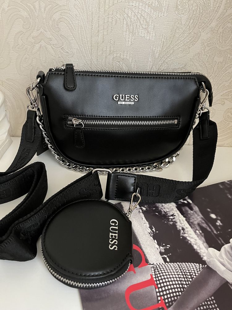 Cумка женская cross body Guess Ocata mini