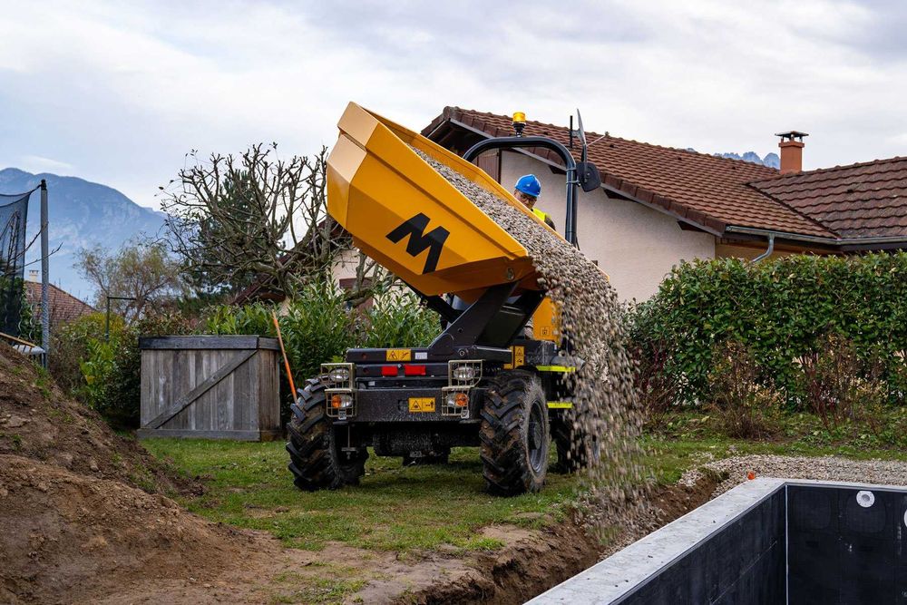 Wynajem WOZIDŁO Budowlane MECALAC Terex 2 T
