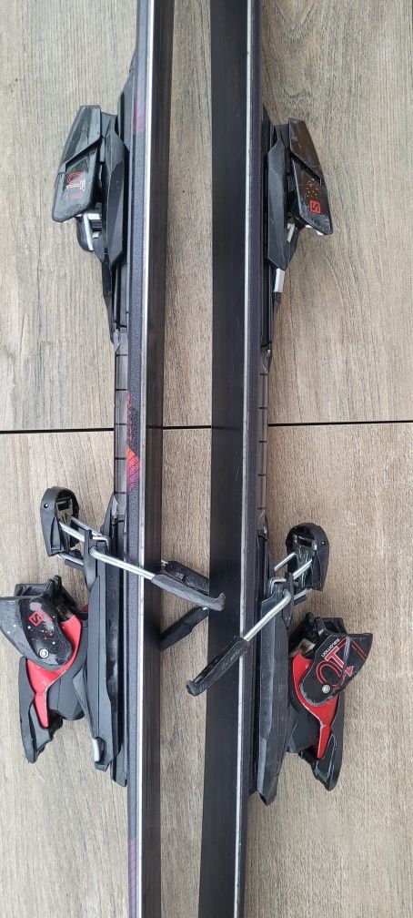 Narty damskie zjazdowe 159cm salomon lava