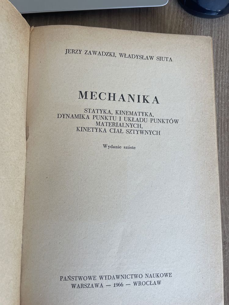 J. Zawadzki, W. Siuta „Mechanika..”