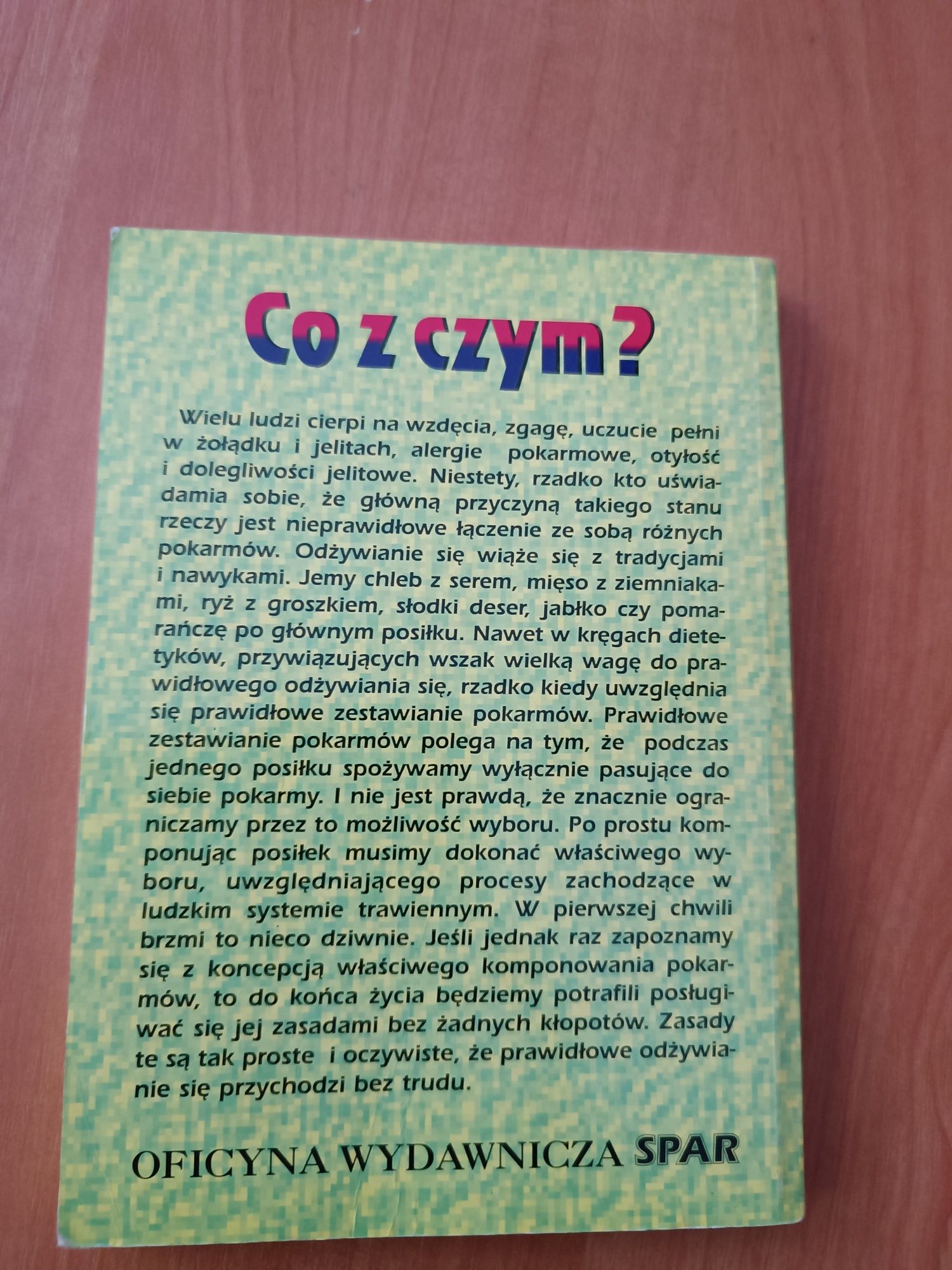 Książka Co z czym?