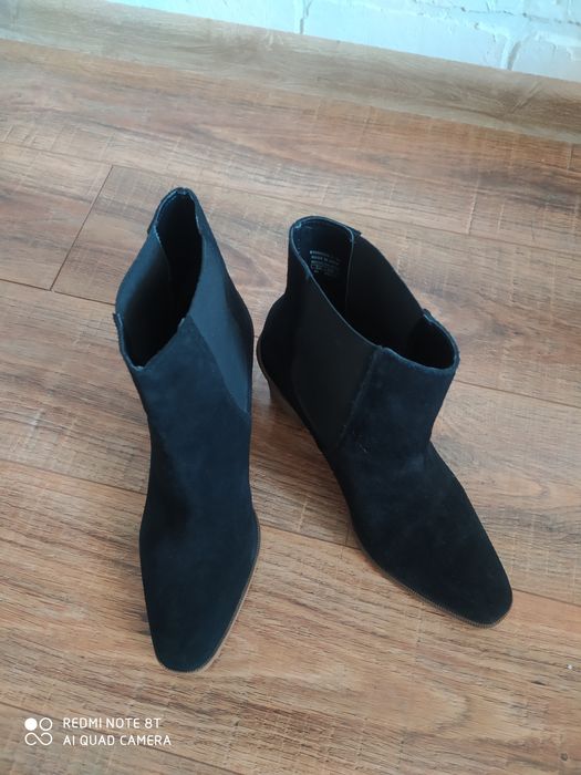 Ботильоны, ботинки,жіноче взуття 41 размер Замша Ботільони замшеві 41
