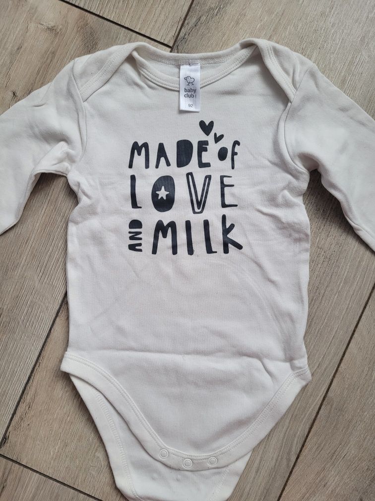 C&A baby club body Made of Love and Milk rozm. 92