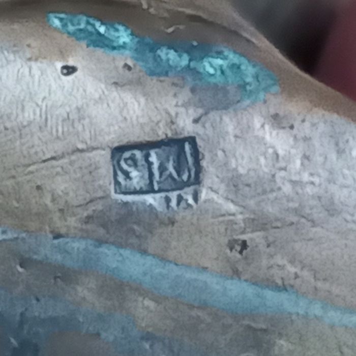 Popiersie Józefa Piłsudskiego sygnowane brąz