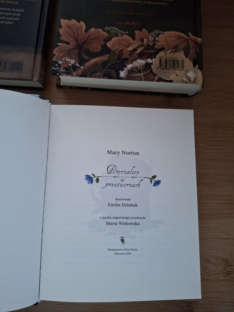 Pożyczalscy Mary Norton tomy 2-5