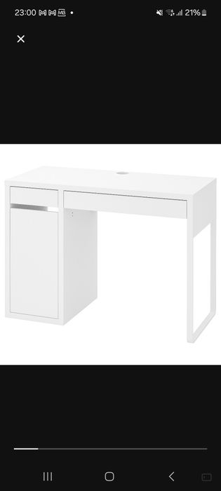 Secretaria Micke Ikea 105*50