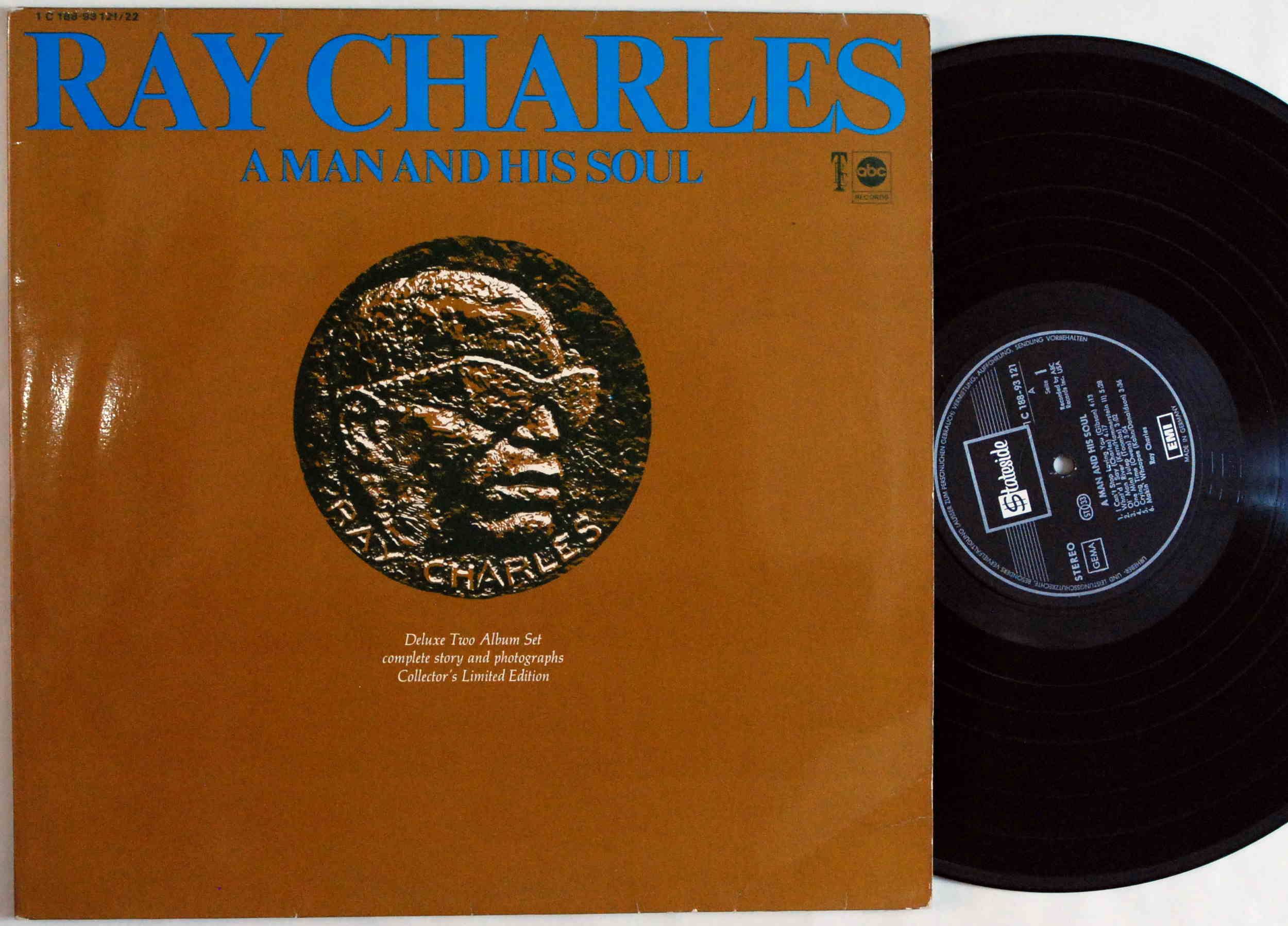 Ray Charles - A Man And His Soul 2LP Deluxe Edition EX-