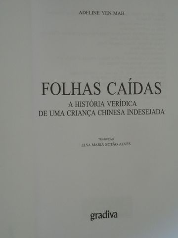 Folhas Caídas de Adeline Yen Mah