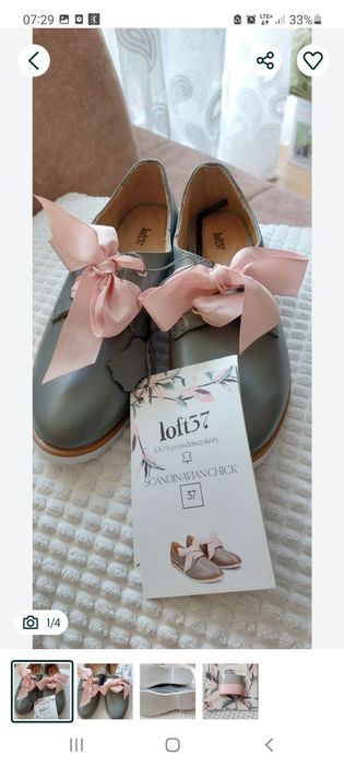 Nowe! buty Loft37 Scandinavian Chick r.37
