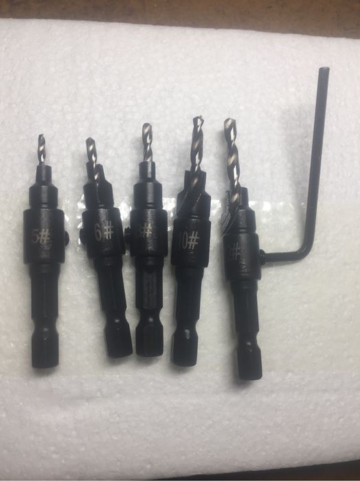 Свердло с потаем мебельный (набор)