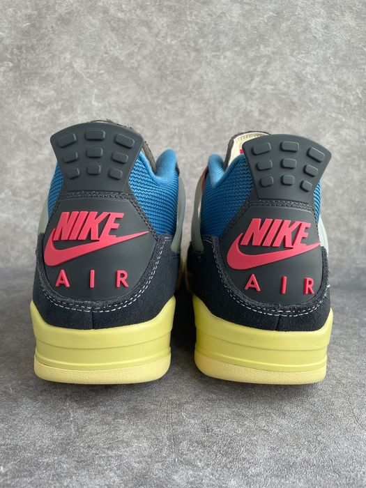 Мужские кросовки Nike Air Jordan 4 Retro x Union LA Mid Off Noir