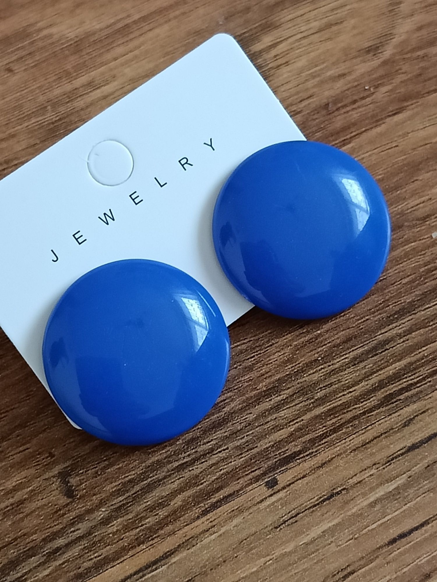 Kolczyki koła blue