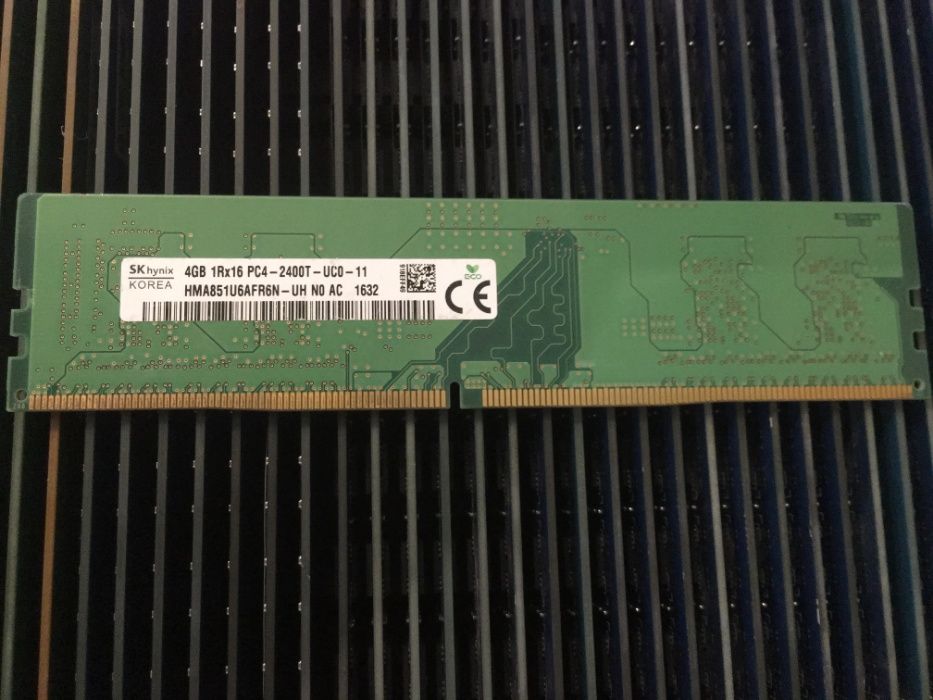 DDR4 4GB DIMM Hynix, Crucial, Samsung 2133, 2400, 2666 MHz Intel/AMD