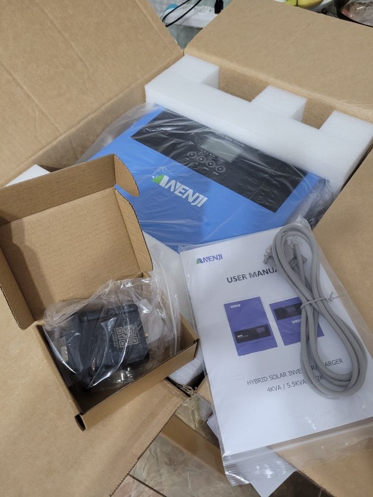 Гібридний інвертор 4кВт ANENJi ANJ-4000W 4кВт 24В з Wi-Fi