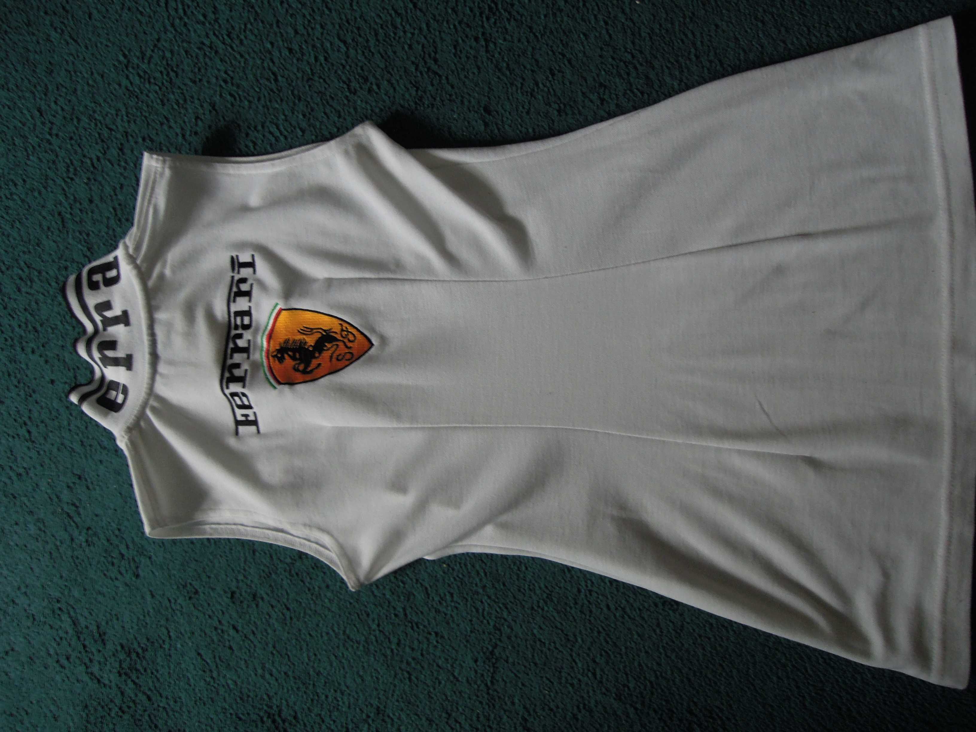 Ferrari-Damska Bluzka T-shirt- M- Lato