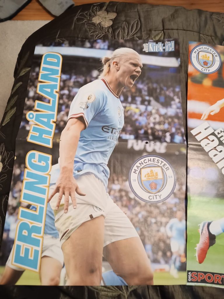 Plakaty Erling Haaland Manchester City