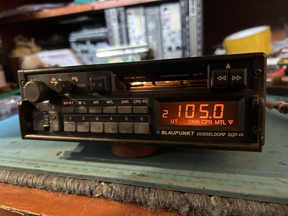 Blaupunkt dusseldorf sqr 49 магнітола bmw mercedes audi vw