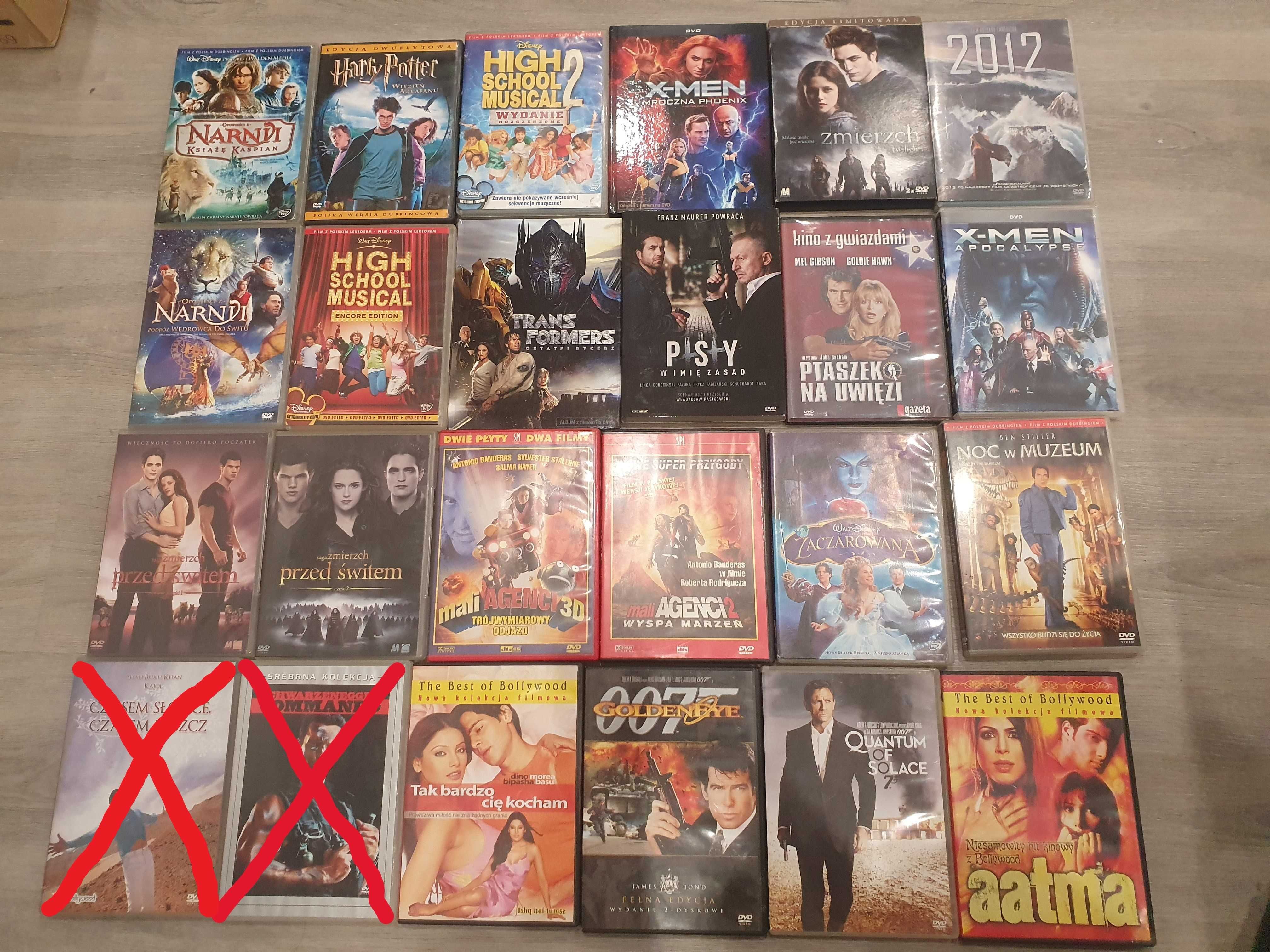 Płyty DVD, Filmy, Drużyna A, Harry Potter