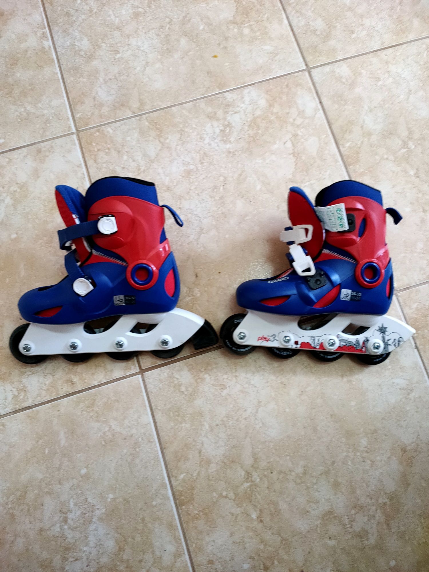 Patins em linha Oxelo N° 30-32