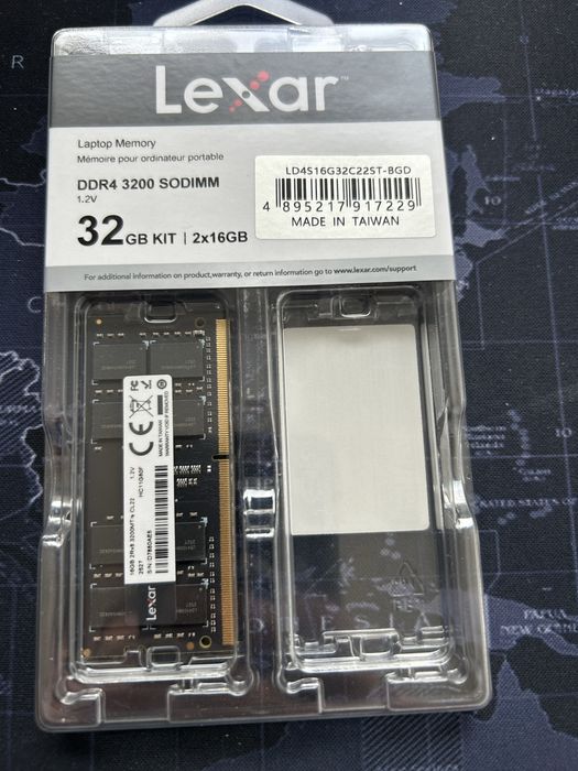 DDR4 SO-DIMM 1x16GB 3200