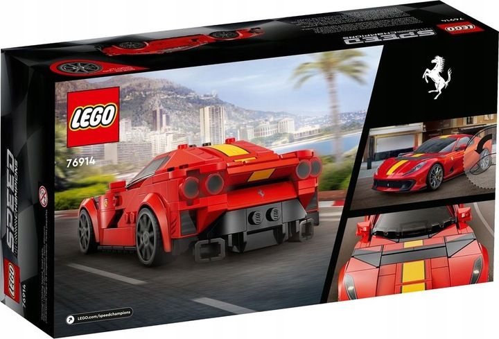 Klocki Lego Speed Champions 76914 Ferrari 812 Competizione Auto Nowe +