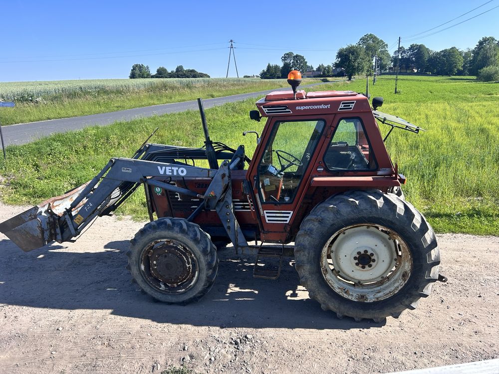 Ciagnik rolniczy Fiat 880 z turem 4x4