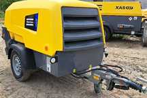 Sprężarka ATLAS COPCO XAS68 3,6m3 20r. zarejestrowany PL, 44.715 NETTO