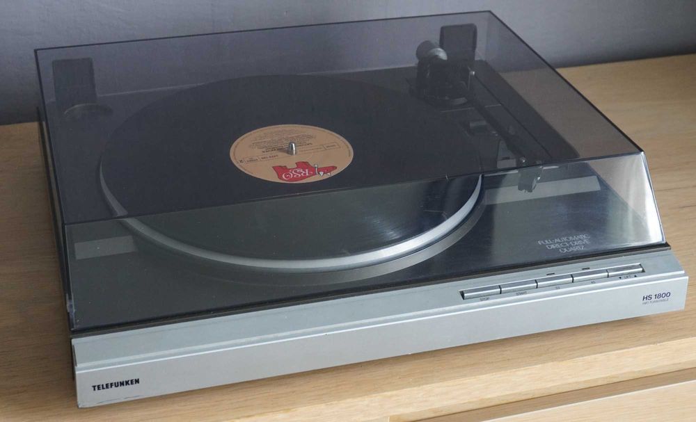 Wieża Vintage Telefunken Wzmacniacz + Tuner + Magnetofon + Gramofon