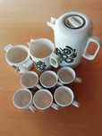 Serviço de café "Sado International" .