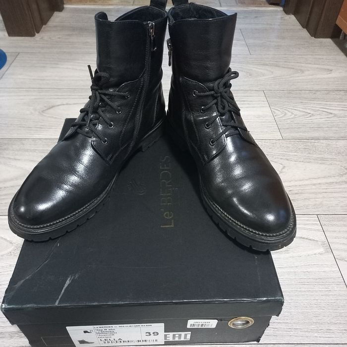 Черевики шкіряні 39 р