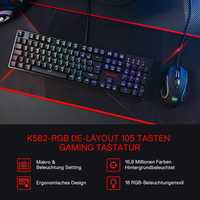 Механічна ігрова клавіатура Redragon K582 SURARA RGB