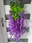 Wisteria fioletowa glicynia sztuczna girlanda dekoracja 12 sztuk