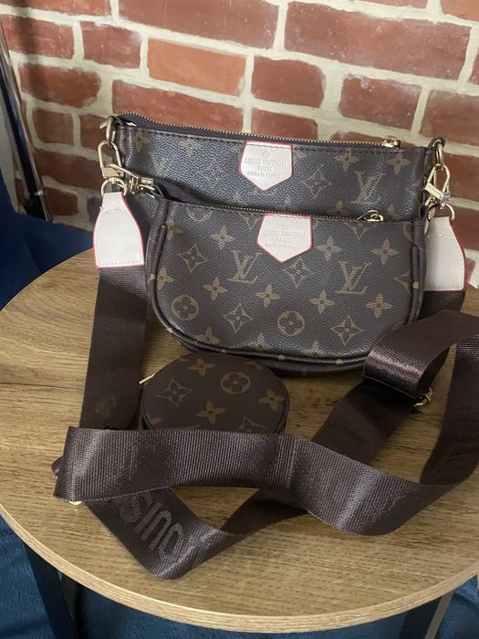 Torebka typu Multi Pochette – zestaw z paskiem i mini etui