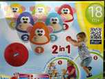 Jogo Chicco Fit&Fin Bowling, STRIKE DOS MACAQUINHOS