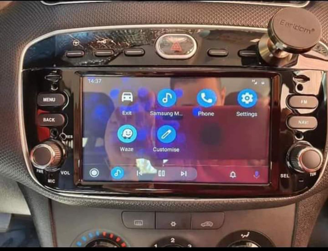 Rádio Android 13 com GPS FIAT Grande Punto/Línea (Artigo Novo)