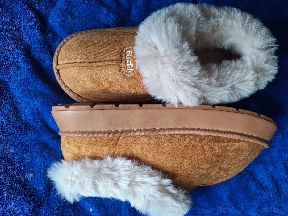 Zimowe buty, kapcie cieplutkie 40 ,wkładka 24,5cm