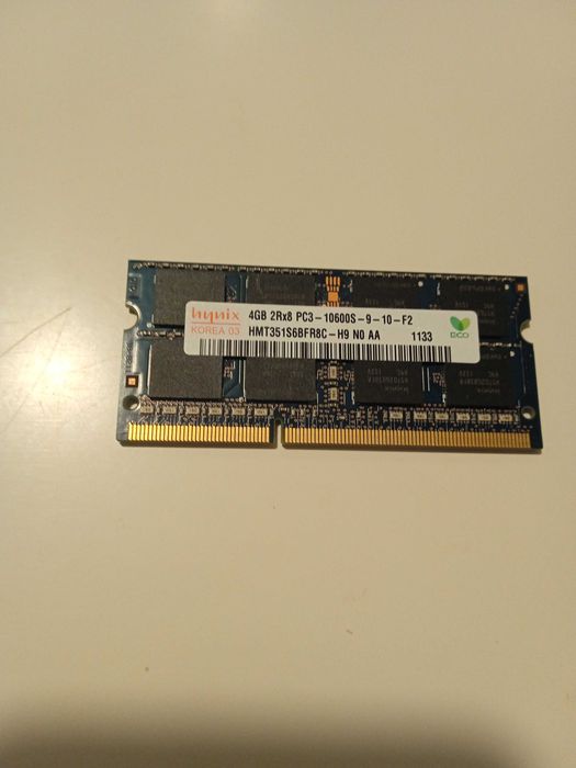 Pamięć RAM Hynix 4GB DDR3-1333MHz PC3 10600S