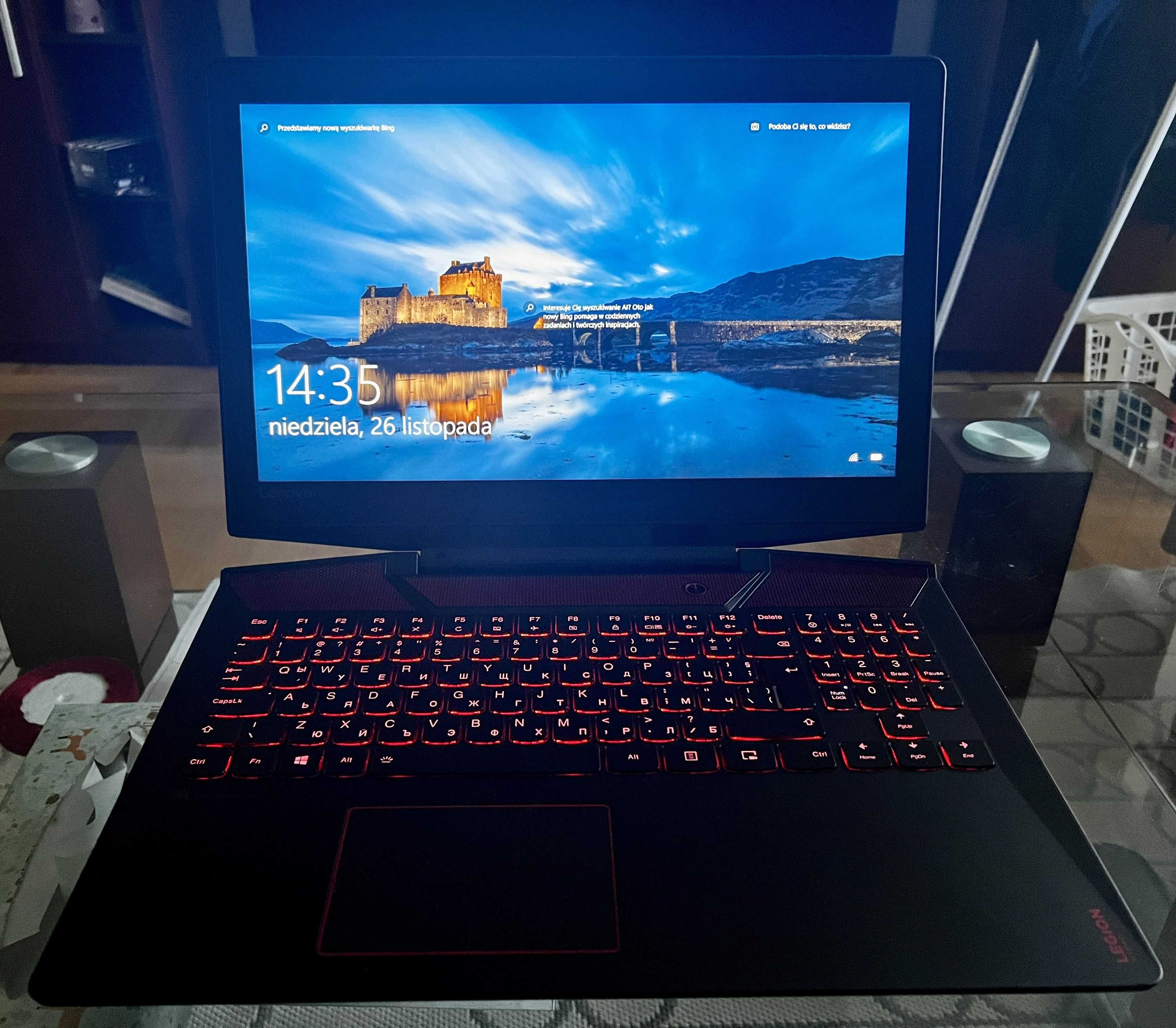 Laptop Gamingowy Lenovo Legion Y720 i7 GTX1060 32gb RAM
