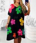 Sukienka trapezowa DIANA  Plus Size Oversize 46/54