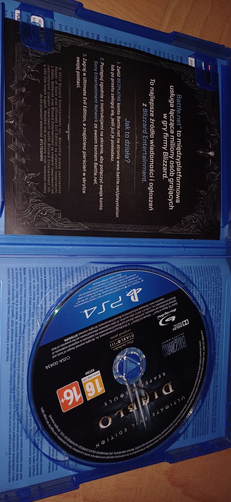 Diablo III reaper of souls pl na ps4