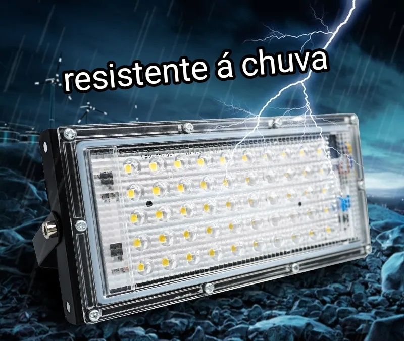 Luz led exterior 50w