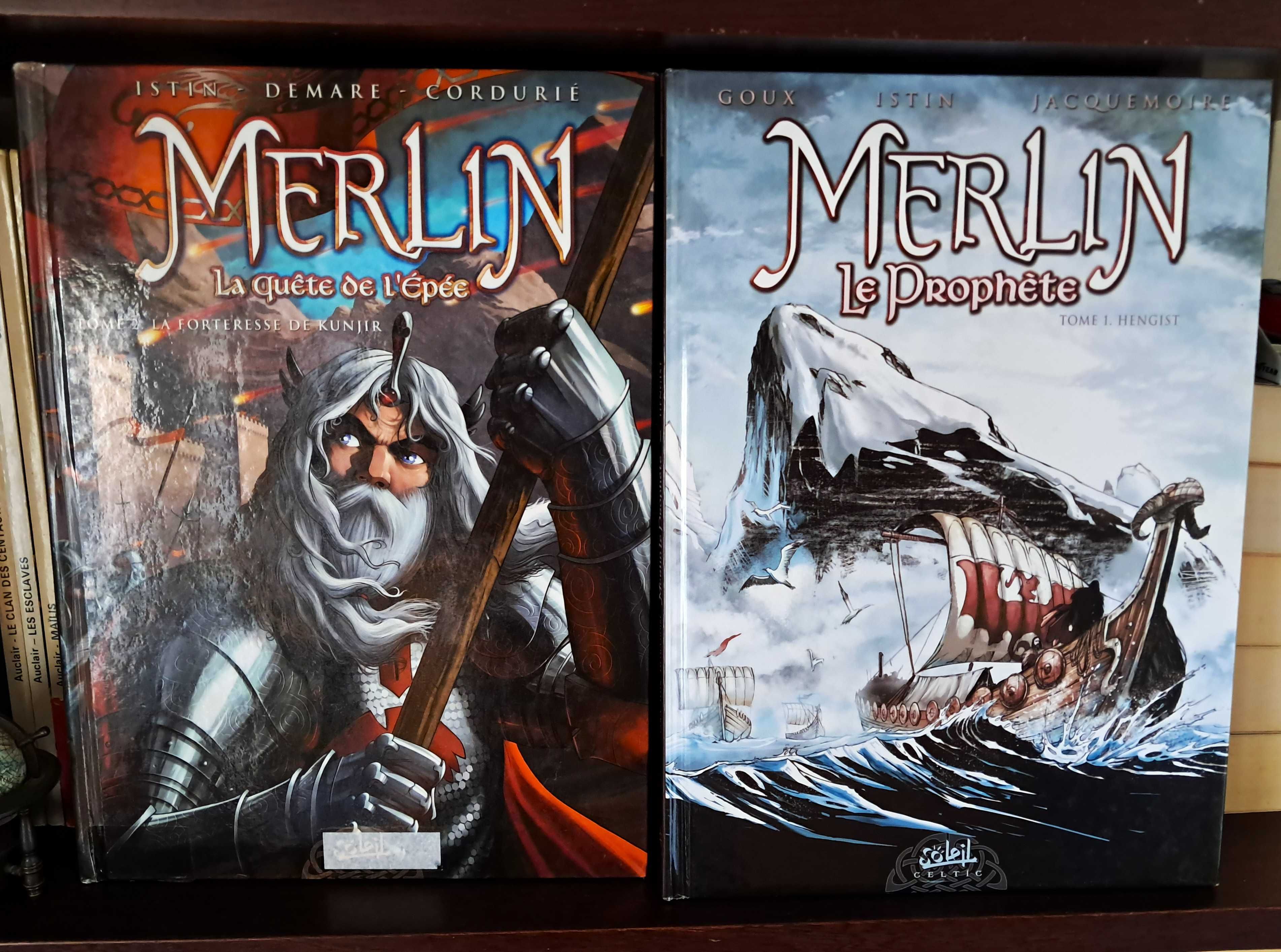 BD – Istin/Lambert, Demare, Goux & Vukić – Universo Merlin (francês)