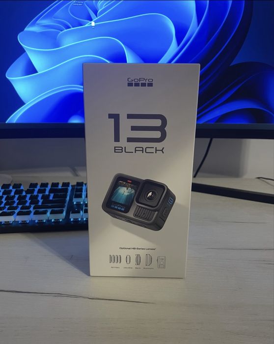 Nowa kamera sportowa GoPro HERO13 Black 4K UHD wodoodporna