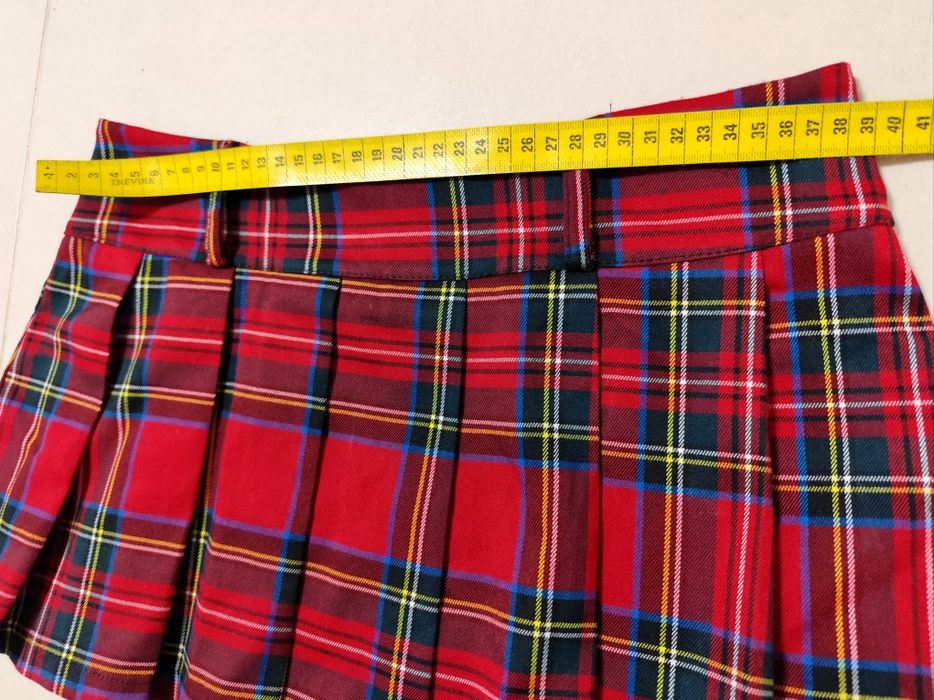 Mini Saia Colegial com Gravata - Redoute (Tam M)
